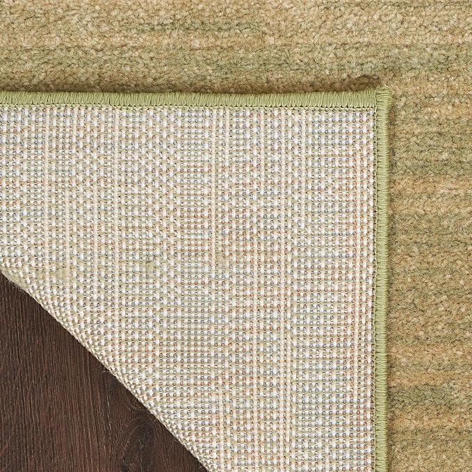 Nourison Home Nourison Essentials Green Gold 2'2" x 7'6" Area Rug - Image 7
