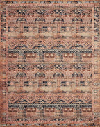 Loloi Layla Collection LAY-14 Mocha/Blush 2'-0" x 5'-0" .13" Thick Accent Rug - Image 3